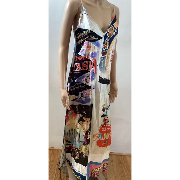 STELLA MCCARTNEY DISNEY FANTASIA MOVIE MAXI DRESS - Picture 5 of 6